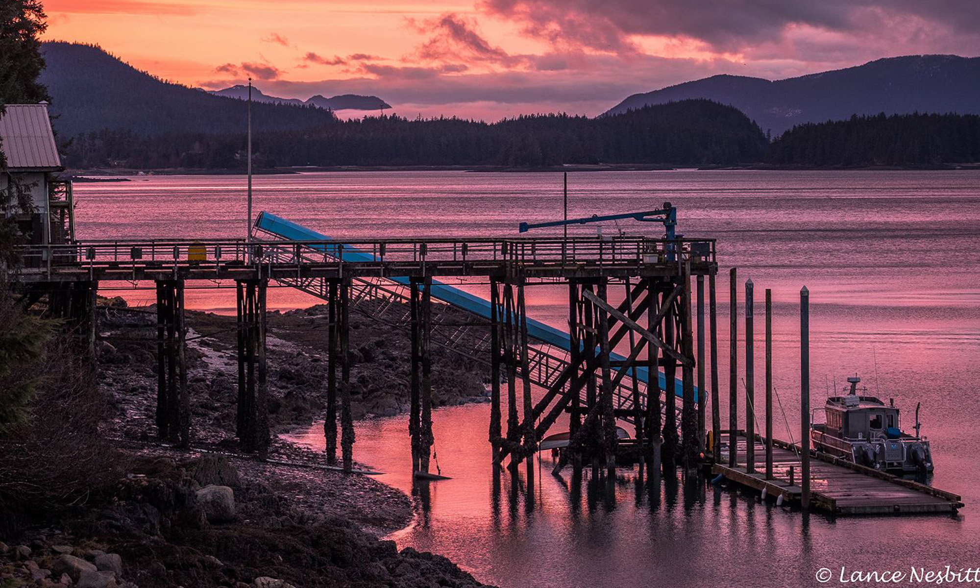 Auke Bay Sunrise by Lance Nesbitt – Auke Bay Neighborhood